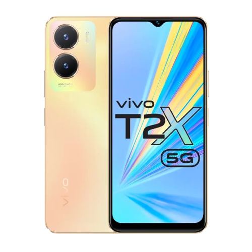 Vivo T2X 5G- Aurora Gold