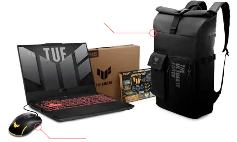 Asus TUF Gaming A15 2023 Box Content