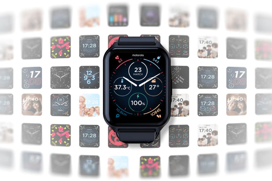 Watch Faces on Moto Watch OS