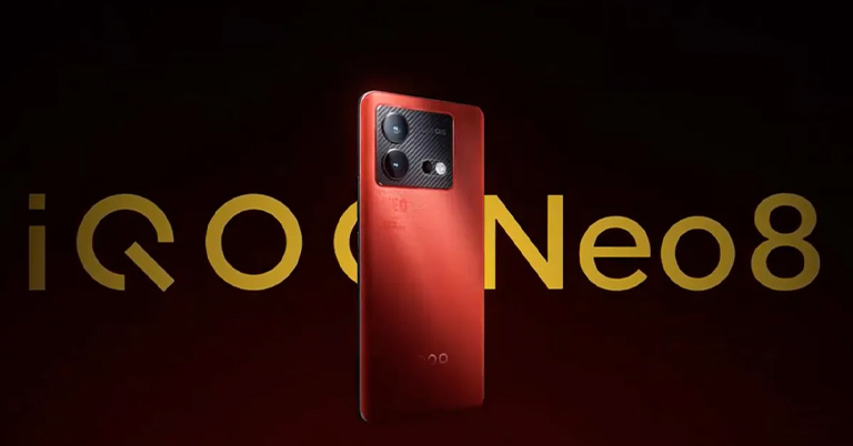 iQOO Neo 8 unveiled in China with 120 W fast charging and Snapdragon 8+ Gen 1 chipset