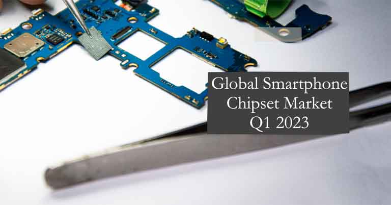Global Smartphone Chipset Market Share Q1 2023