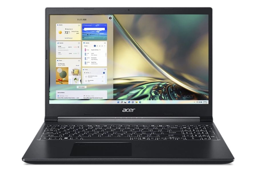 Acer Aspire 7 2022 AMD Design and Display