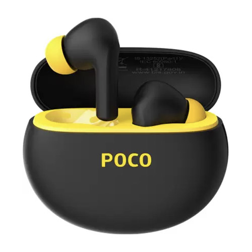 Poco Pods - Black with Yellow Accent