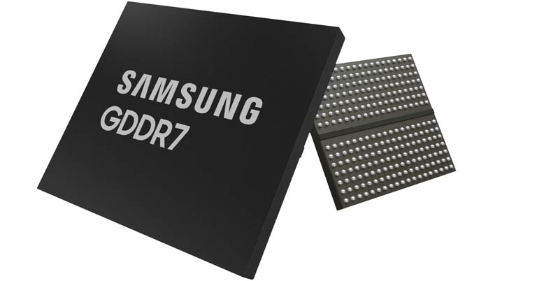 Samsung Unveils GDDR7 RAM