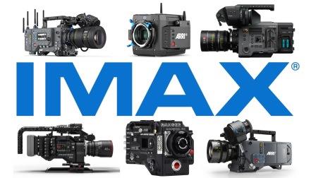 A set of digital cameras from various companies certified by IMAX, using these cameras grants you "Filmed for IMAX" title