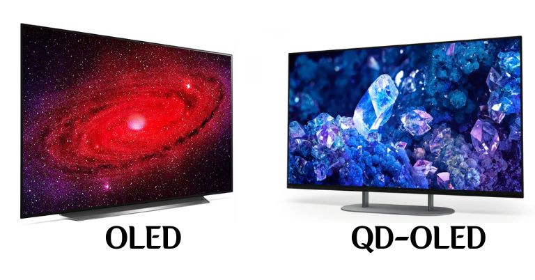 QD-OLED versus OLED