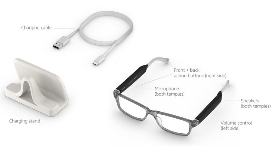 Amazon Echo Frames (3rd Gen) Design