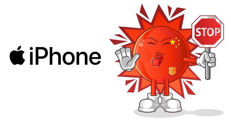 China's iPhone restriction
