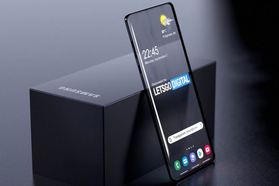 Samsung Transparent Concept phone