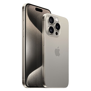 iPhone 15 Pro and iPhone 15 Pro Max - Natural Titanium