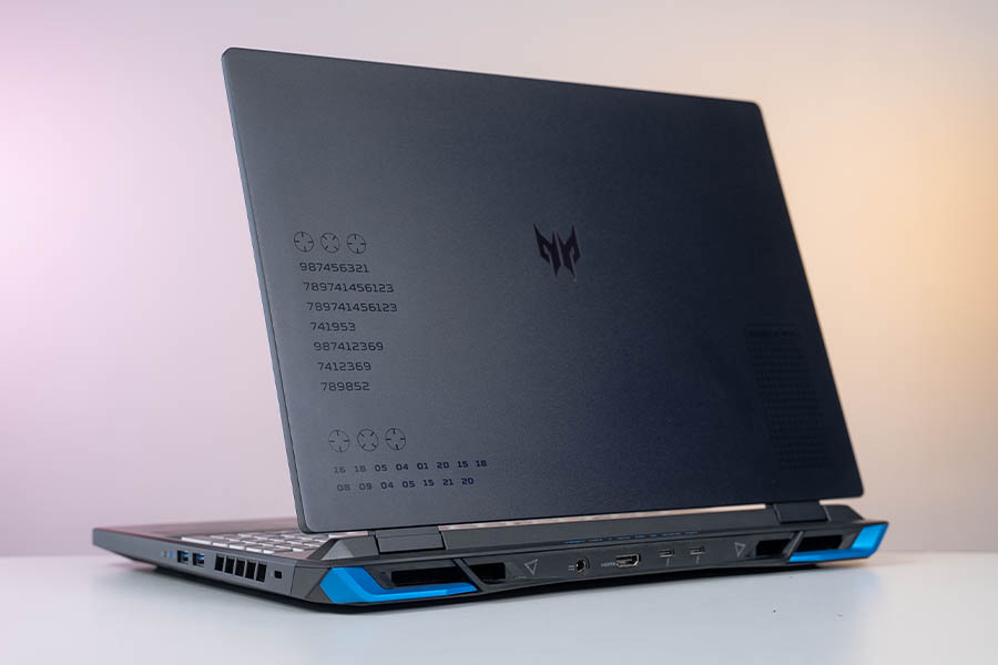 Acer Predator Helios Neo 16 Morse Code Lid