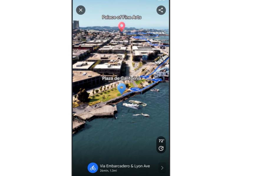 Google Maps AI Update Immersive View