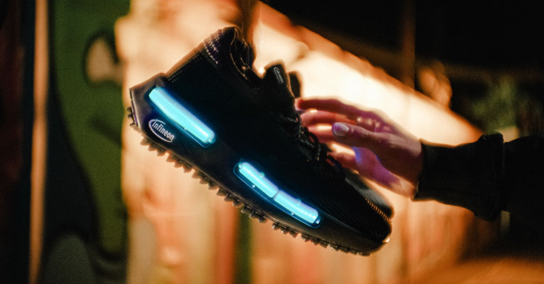 Infineon x Adidas Lighting Shoe