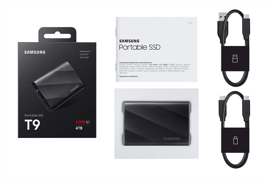 Samsung T9 Portable SSD Rest