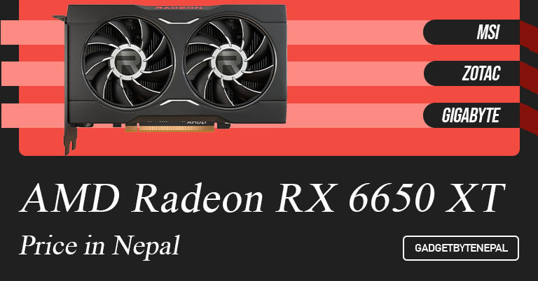 AMD Radeon RX 6650 Price in Nepal