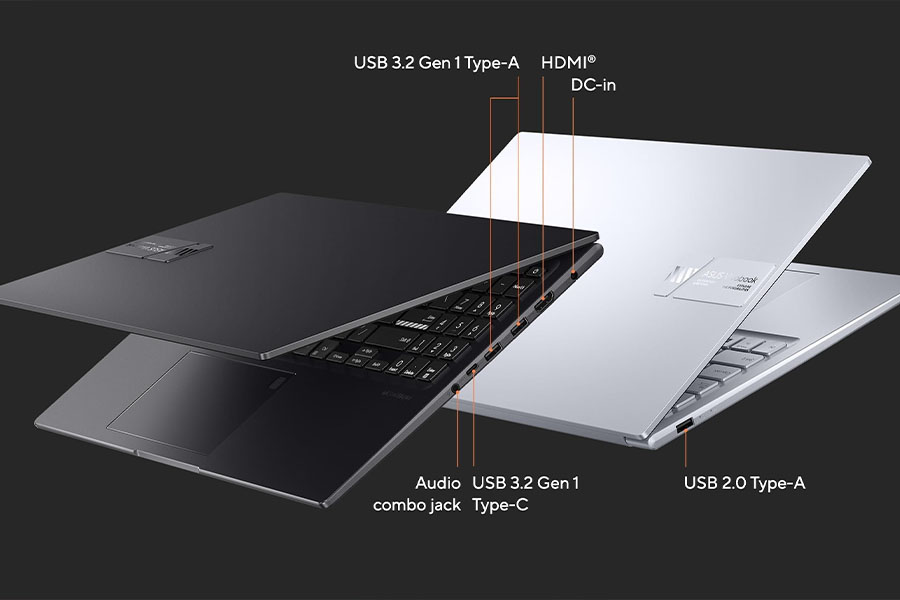 Asus Vivobook 15X OLED 2023 ports