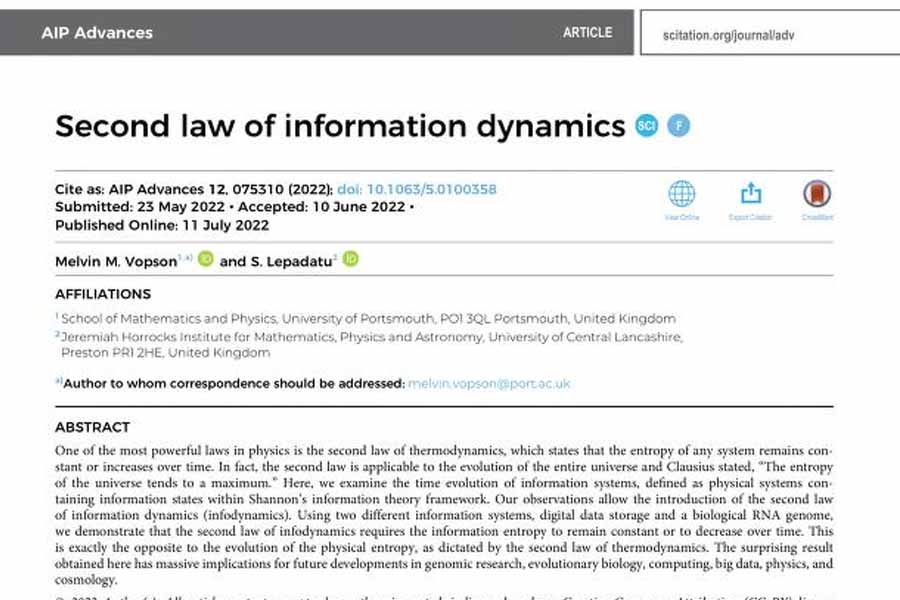 Second Law of Infodynamics
