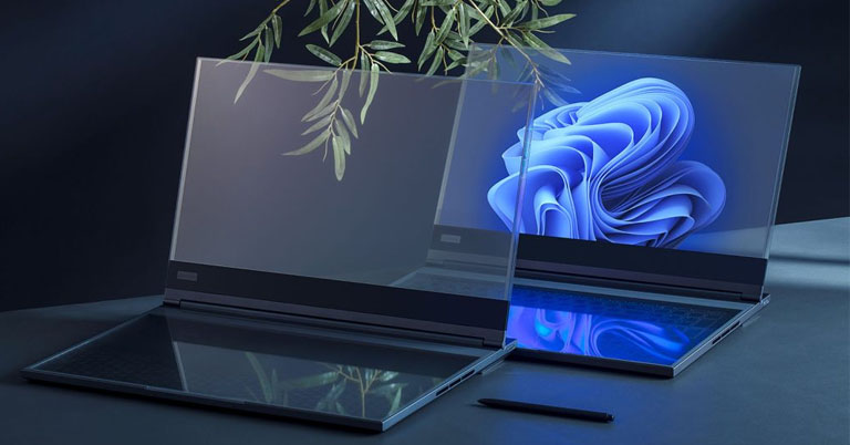 Lenovo Thinkpad Transparent laptop