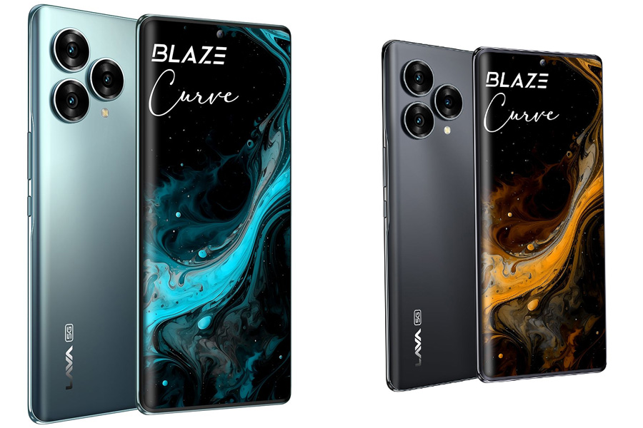 Lava Blaze Curved 5G Display and Design