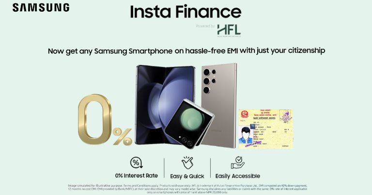 Samsung Insta Finance Featured