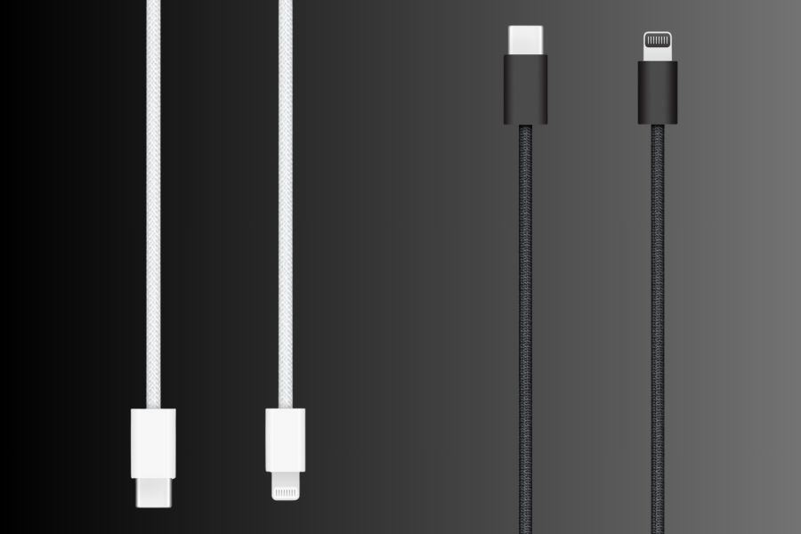 USB-C to Lightning Cable Colours
