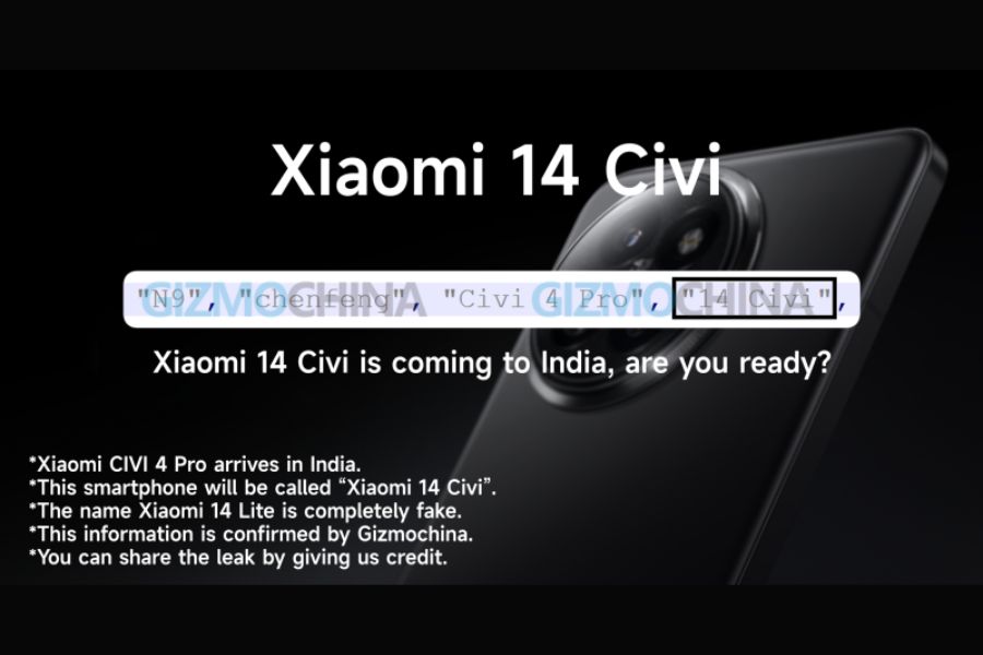Xiaomi Civi 14 Leak