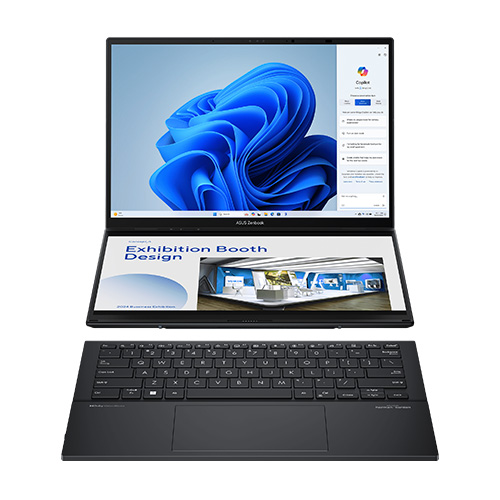 Asus ZenBook Duo 2024 (Intel Core Ultra 9 185H, 32GB, 2TB, 14" 3K+ 14" FHD OLED)