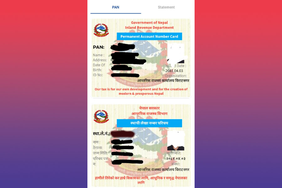 PAN Card Registration