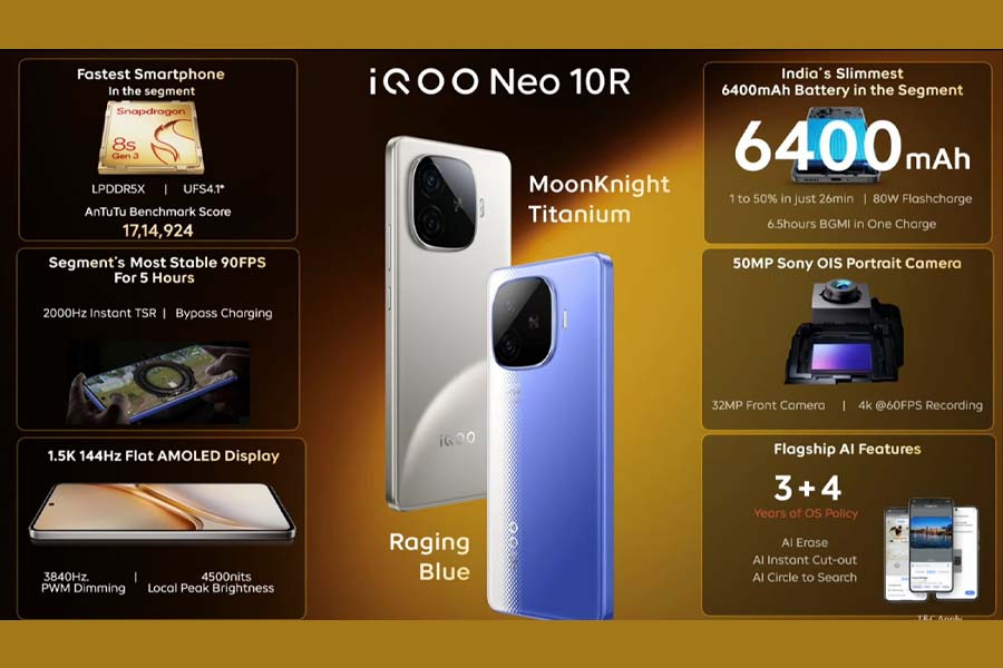iQOO NEO 10 R Design and Display