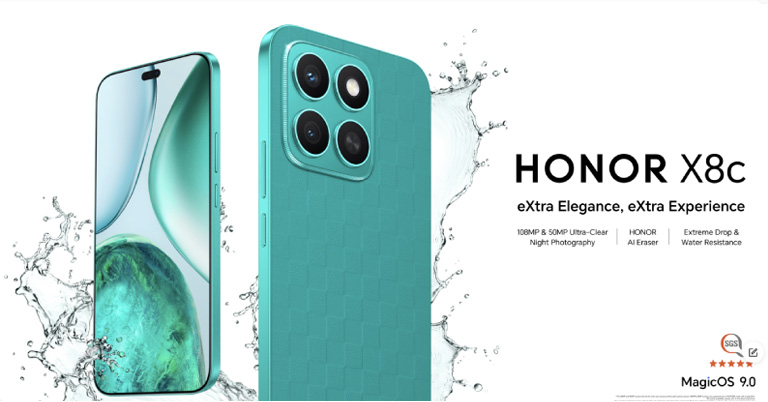 Honor X8c launched in Nepal with 108MP camera and 120Hz AMOLED display