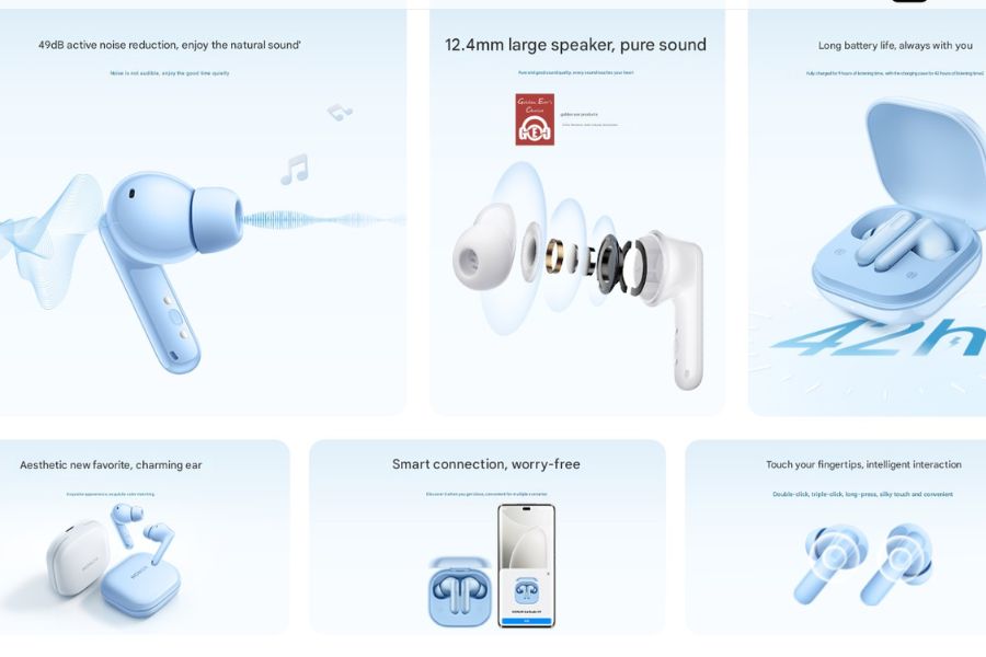Honor EarBuds X9 Features