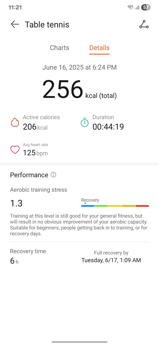 Huawei Band 10 - Workout 2