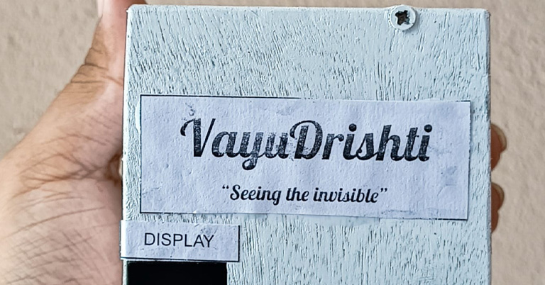 Vayudristi air monitor