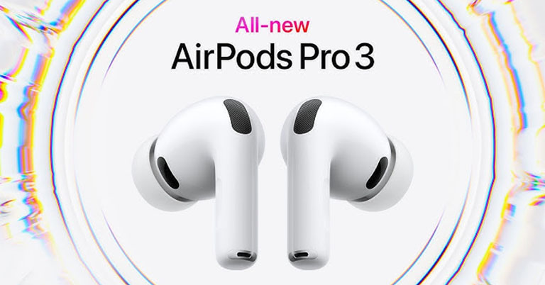 Apple AirPods Pro 3 is here with heart rate sensing and 2x better noise cancellation