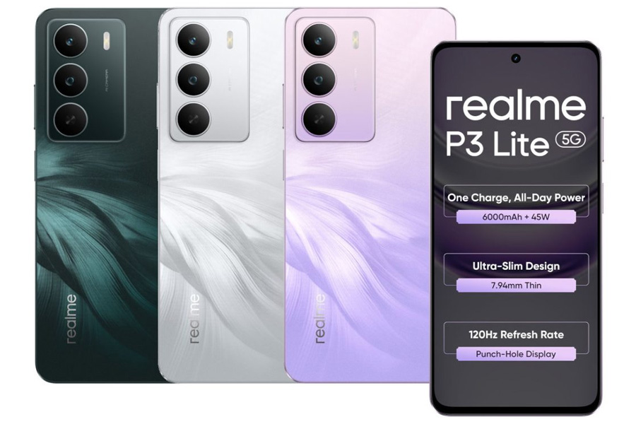 Realme P3 Lite 5G Display and Design 
