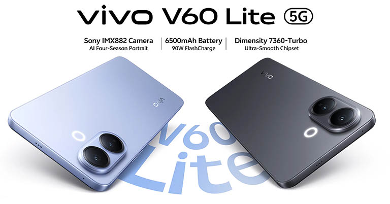 Vivo V60 Lite 5G is arriving soon in Nepal with a massive 6,500 mAh battery