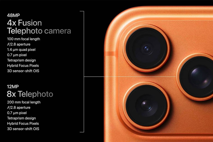 iPhone 17 pro max camera