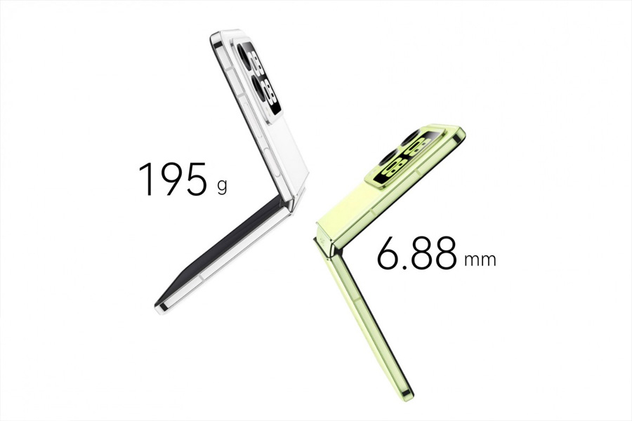 Huawei Nova Flip S Design
