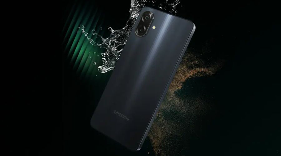 Samsung galaxy m07 design