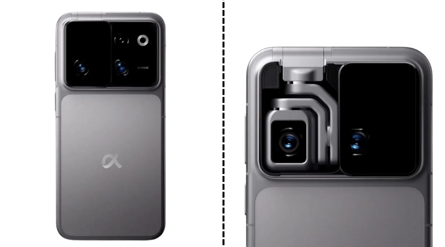 The-Robot-Phone-design-and-the-gimbal-camera-at-the-back Honor teases "Robot Phone" with a gimbal-mounted camera