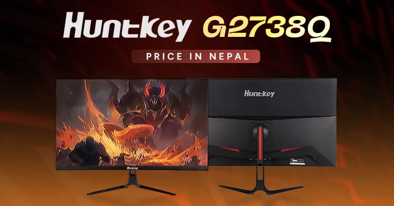 Huntkey G2738Q monitor comes to Nepal with a 180Hz refresh rate, 95% DCI-P3 colors Huntkey G2738Q Price in Nepal