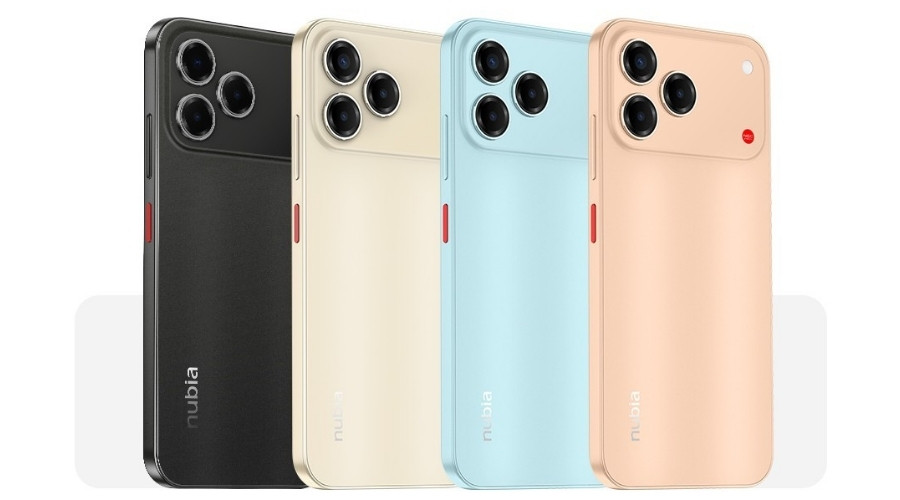 Nubia V80 Design Color options
