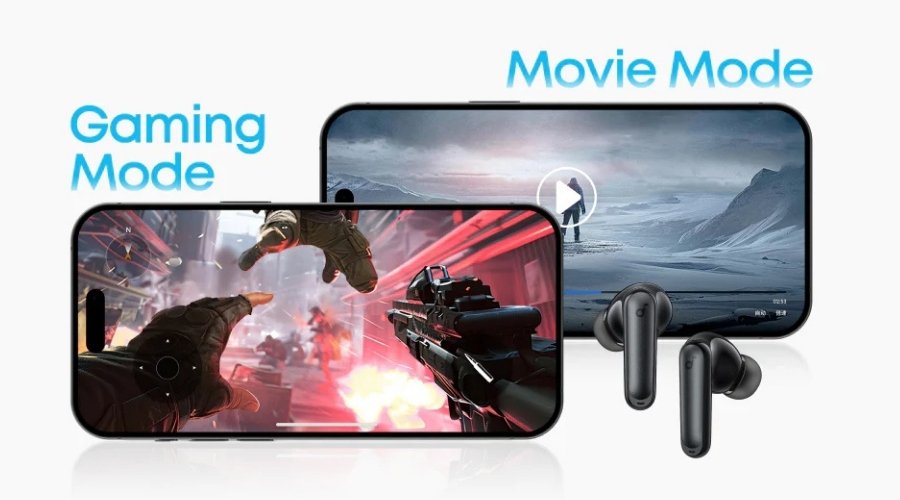 Soundcore P41i Gaming and Movie Mode