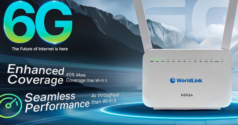 WorldLink launches WiFi 6 internet in Nepal Worldlink 6G Internet
