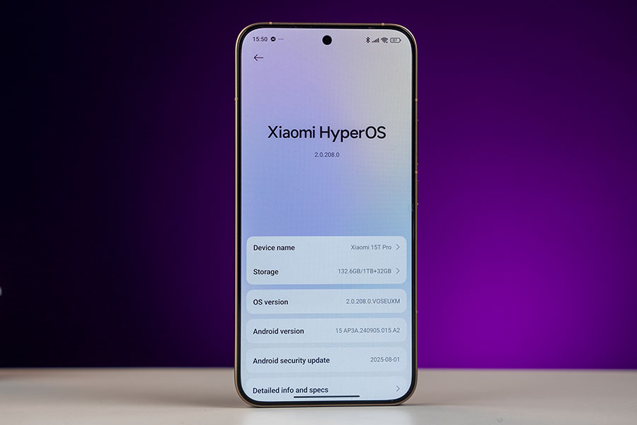 Xiaomi 15T Pro HyperOS